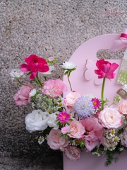 Giỏ hoa bướm 020