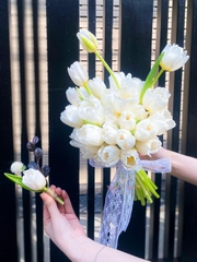 Hoa Cưới Tulip Hà Lan | Kèm Hoa Cài Áo Chú Rể 268