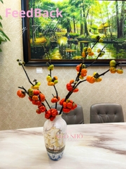 (Hoa Lẻ) Cành Bí Đỏ Mini Nhập Khẩu