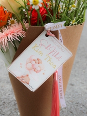 Cúp Hoa Tone Cam - Hoa Nhập Khẩu 202