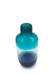 Bình Thủy Tinh Azure Pillar Illusion Vase