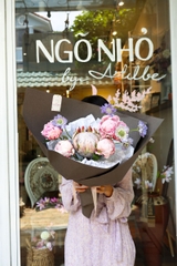 Bó Hoa Thảo Đường & Mẫu Đơn (Peony) 2392