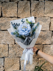 Bó hoa Peony Eternity "Hoa Lụa Nhập Khẩu" 8291