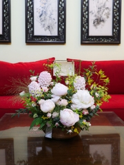 Giỏ Mây Hoa Nhập Khẩu 