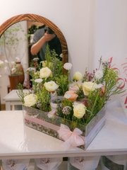 Khay Mica Bánh Ngọt & Hoa (No.3) | Quà Tặng Thú Vị Từ Nam Phi