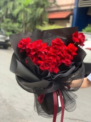 Bó Hồng Ecuador Đỏ