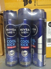 82883 XỊT NGĂN MÙI NIVEA NAM Mát Lạnh (BLUE) 150ML X 12 CHAI