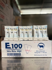 SỮA RỬA MẶT E100 BÒ 50ML X 60 TUÝP