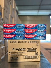 KEM ĐÁNH RĂNG COLGATE MAXFRESH BẠC HÀ 180G x 36 ỐNG