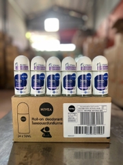 91794 - LĂN NGĂN MÙI NIVEA DƯỠNG SÁNG MỀM MỊN 50ml x 24 chai