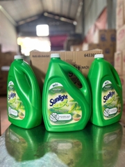 NƯỚC RỬA CHÉN SUNLIGHT KHỬ MÙI TANH MATCHA TRÀ NHẬT 3.5KG x 3 CAN