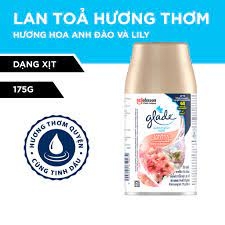 CHAI XỊT TỰ ĐỘNG GLADE HƯƠNG LYLY 175g x 12 chai