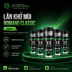LĂN KHỬ MÙI ROMANO CLASSIC 50ML x 24 CHAI