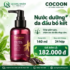 Cocoon Nước dưỡng da đầu bồ kết 140ml