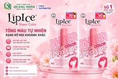 Son Dưỡng Môi LIPICE SHEER COLOR hương dâu 2.4 G X 40 CÂY