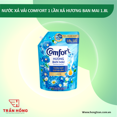 NƯỚC XẢ VẢI COMFORT 1 LẦN XẢ HƯƠNG BAN MAI 1.8L X 4 TÚI