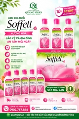 KEM CHỐNG MUỖI SOFFELL HƯƠNG HOA 60ml ( 12 chai )  x12 hộp