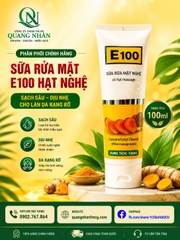 SỮA RỬA MẶT E100 NGỪA TRỊ MỤN 100G