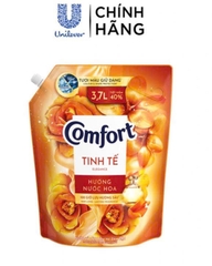 NƯỚC XẢ VẢI COMFORT HƯƠNG NƯỚC HOA THIÊN NHIÊN TINH TẾ 3.7L x 4 TÚI