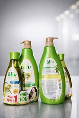 DẦU GỘI ÔLIV CHẮC KHOẺ BỒNG BỀNH 650ML + ST 250ML) x 8 BỘ