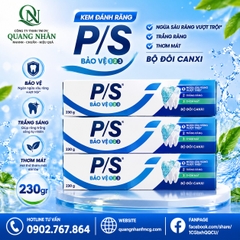 KEM ĐÁNH RĂNG P/S BẢO VỆ TOÀN DIỆN 123 230g x 36 ống