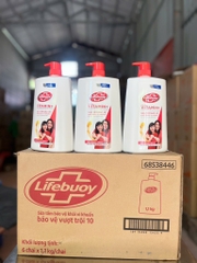 SỮA TẮM LIFEBUOY BẢO VỆ VƯỢT TRỘI (ĐỎ) 1.1KG x 6CHAI