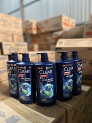 DẦU GỘI CLEAR MEN COOL SPORT BẠC HÀ 880ML x 8 CHAI