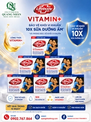 XÀ BÔNG CỤC LIFEBUOY CHĂM SÓC DA   72 CỤC X 90G