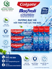 KEM ĐÁNH RĂNG COLGATE MAXFRESH BẠC HÀ 180G x 36 ỐNG
