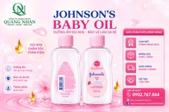 Dầu dưỡng ẩm mát xa Johnson's Baby Oil (50ml) x 24 chai/Thùng