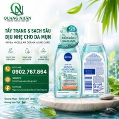 94299 NƯỚC TẨY TRANG NIVEA DERMA DÀNH CHO CHO DA MỤN 125ML  x 24 CHAI