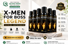 XỊT KHỬ MÙI XMEN BOSS LUXURY 150ML ( VÀNG ) x 24 chai