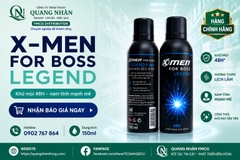 XỊT KHỬ MÙI XMEN FOR BOSS LEGEND (XD) 150ML X 24 CHAI