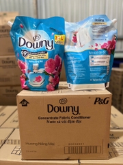 Nước xả vải Downy hương nắng mai túi 3 lít x 4 Túi