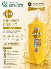 DẦU XẢ SUNSILK MỀM MƯỢT DIỆU KỲ 600g/8 Chai