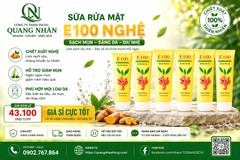 SỮA RỬA MẶT E100 NGHỆ 100G x 60 tuýp