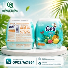 SÁP THƠM AMI HƯƠNG TRÁI CÂY 200GX24