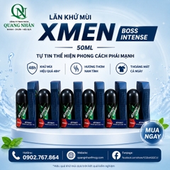 LĂN KHỬ MÙI XMEN AMAZON 50ML TẶNG DG XMEN 70G X 23 BỘ