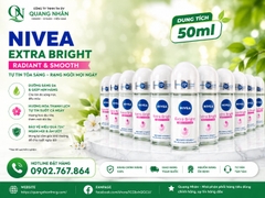 83747 Nivea Lăn ngăn mùi Nữ Sáng mịn tối ưu 50ML X 24 CHAI