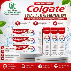 KEM ĐÁNH RĂNG COLGATE TOTAL CLEAN MINT 150G x 48 ỐNG