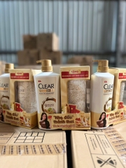 DẦU GỘI CLEAR 9 LOẠI THẢO DƯỢC CỔ TRUYỀN 630ML Tặng Ly Giữ Nhiệt x 8 bộ