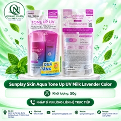 CHAI SUNPLAY SKIN AQUA TONE UP UV MILK BLUE 50G + AQUA 15GR