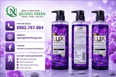 SỮA TẮM LUX BOTANICALS PHONG LAN QUYẾN RŨ (TÍM) 570G x 12 chai
