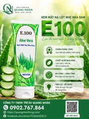 KEO LỘT E100 NHA ĐAM LỚN 100G x 60 tuýp