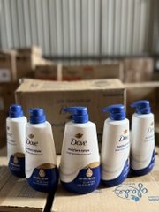 DOVE SỮA TẮM  SERUM TÁI TẠO ĐỘ ẨM 500G X 12 CHAI
