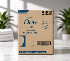 DẦU GỘI DOVE PHỤC HỒI HƯ TỔN 6g x 10 + 2 gói x 84 dây