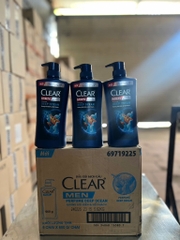 DẦU GỘI CLEAR MEN HƯƠNG GIÓ BIỂN & HỔ PHÁCH 600G x 8 chai