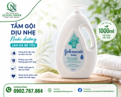 Sữa Tắm baby Johnson's sữa và gạo 1000ML x 12 chai