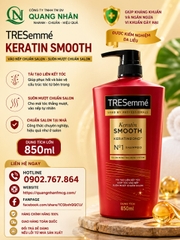 DẦU GỘI TRESEMME Keratin Smooth 850g x 8 chai