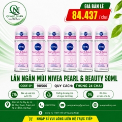 83735 LĂN NGĂN MÙI NỮ NIVEA NGOC TRAI 50ML X 24 CHAI